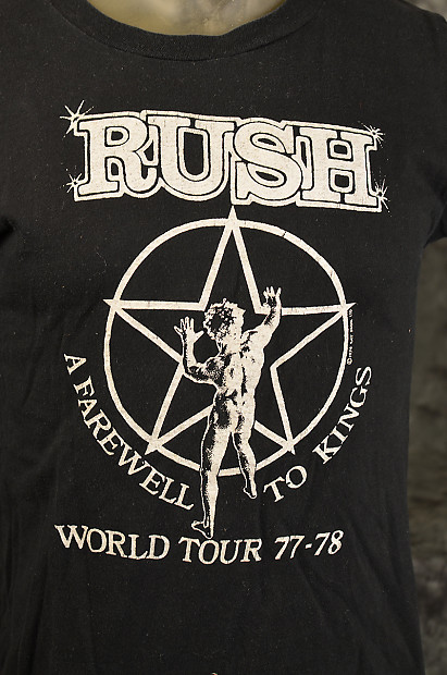 Rush concert t shirts hotsell