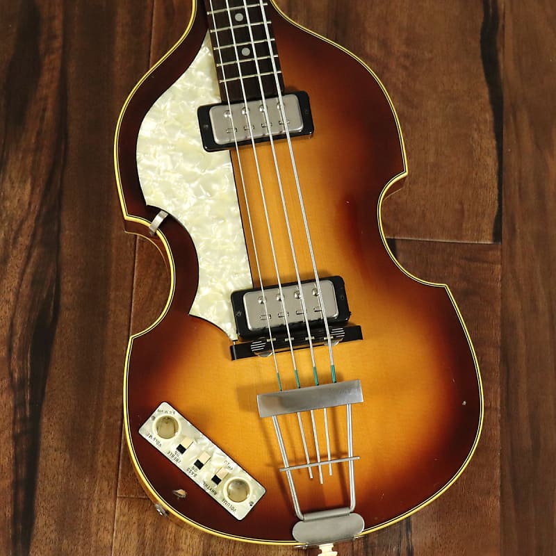 Hofner 500 1 Vintage 63 Left Hand Vintage Sunburst (S/N:402487) (08/28)