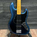 Fender American Professional II Jazz Bass Limited-Edition Dark Night USA 4 String Electric Bass Guitar