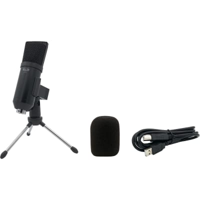 CAD U29 USB 16-bit Cardioid Side-Address Studio Microphone w/ Stand & Windscreen image 2