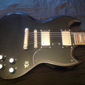 1985 Bill's Brothers Japan '61 SG Reissue Black | Reverb
