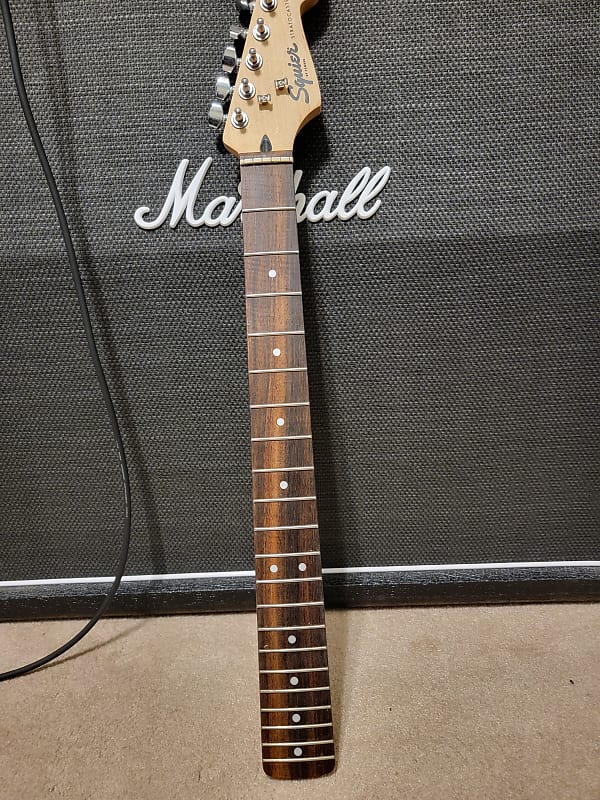fender squier bullet neck with tuners Reverb
