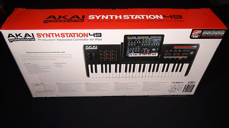 Akai SynthStation 49 iPad MIDi Keyboard Controller image 1