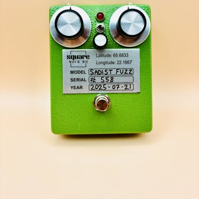 邦楽 GOATBED ROUGH TRAD&FOXY DRIVER The 1966 ~ Tone Bender Replica