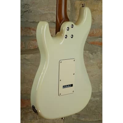 JET GUITARS JS400 OW - Stratocaster HSS Roasted Maple Neck - Olympic White image 16