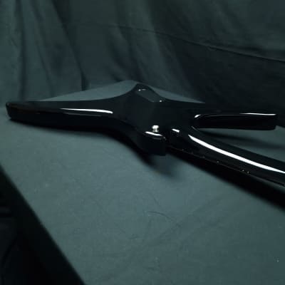 B.C. Rich Chuck Schuldiner Tribute Stealth 2008 Onyx Black Neck Through Dimarzio X2N Death Control Denied image 24
