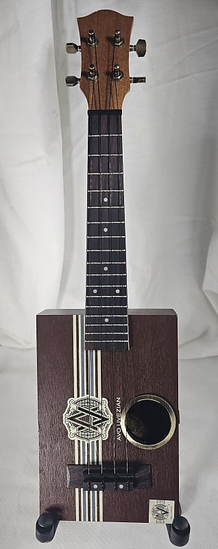 Avo Uvezian Cigar Box Concert Ukulele - Natural | Reverb