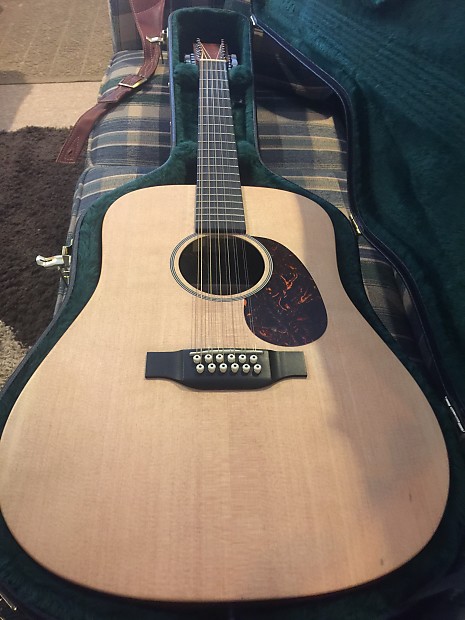 Martin D12X1AE 12 string with Martin hardshell case