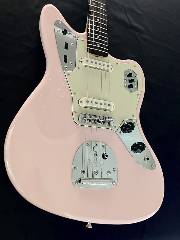 未使用品 Fender FSR 202 Jaguar Shell Pink MH Fender FSR Made in Japan Traditional 60s Jaguar MH Shell