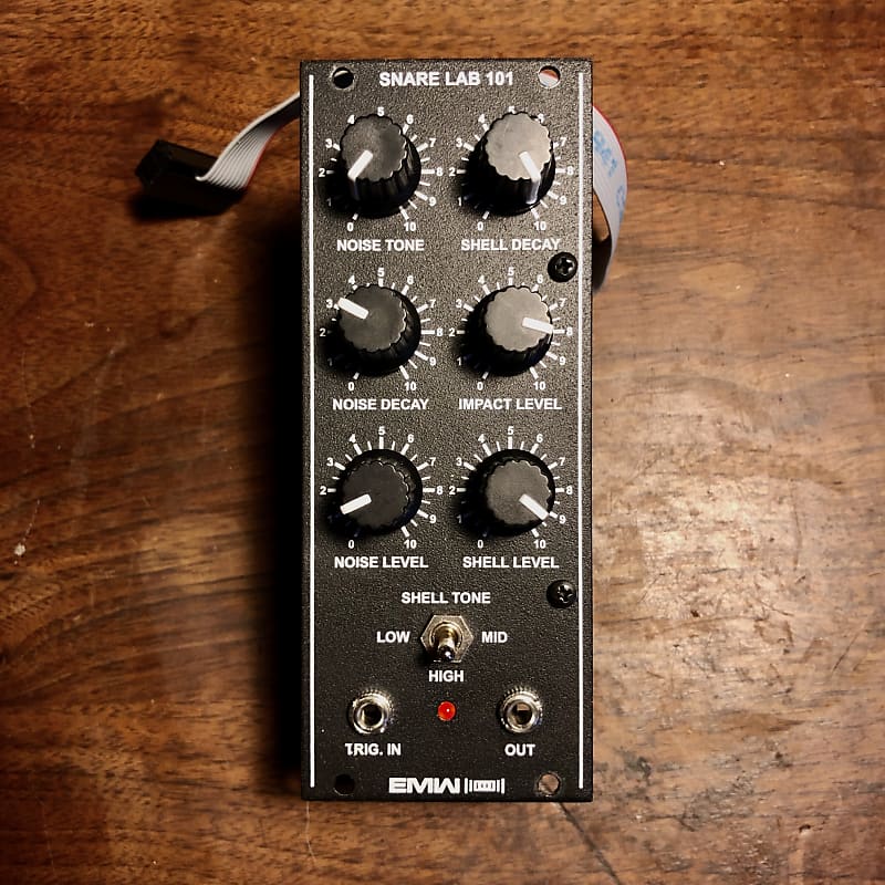 EMW Snare Lab 101 Eurorack drum module Reverb