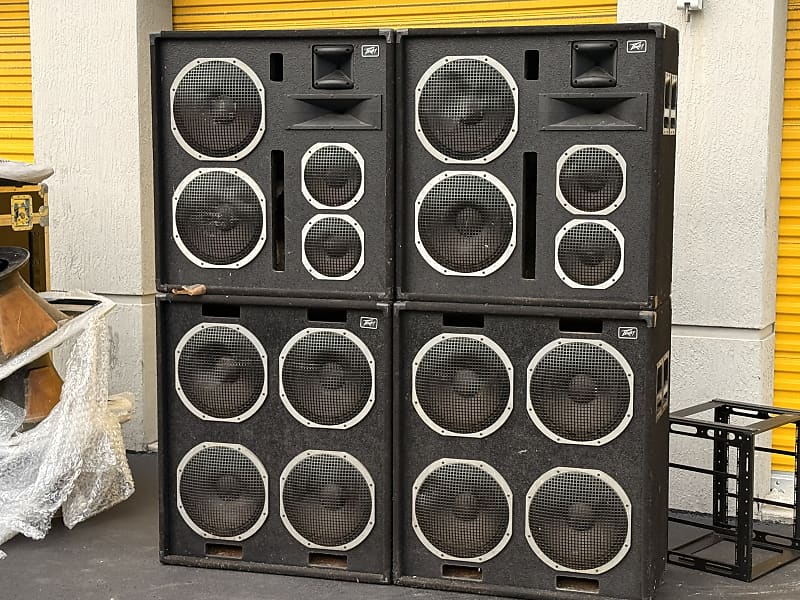 Peavey 3020 HT & 415-Sub 4-Way Speaker Stacks | Reverb