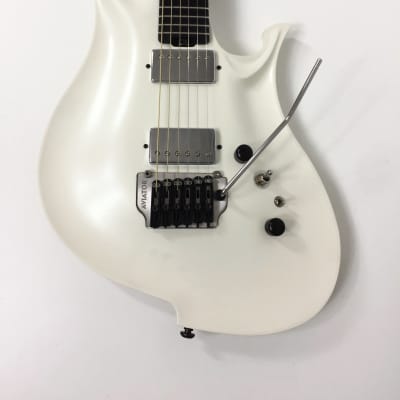 KOLOSS GT-6 Aluminum body Carbon fiber neck electric guitar White|GT-6 White| image 3