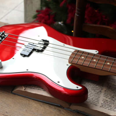 FENDER "Player Precision Bass,Candy Apple Red , Pau Ferro" 4,03 KG image 6