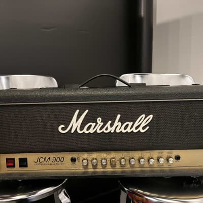 Marshall JCM 900 Model 4100 Hi Gain Dual Reverb 2-Channel 100-Watt Guitar  Amp Head