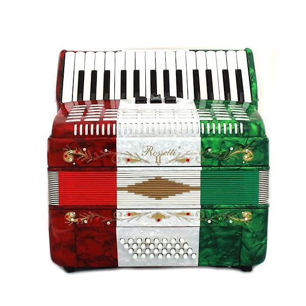 Piano key clearance accordion