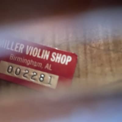 Miller Violin Shop Guarneri Copy 4/4 Violin w/case image 10