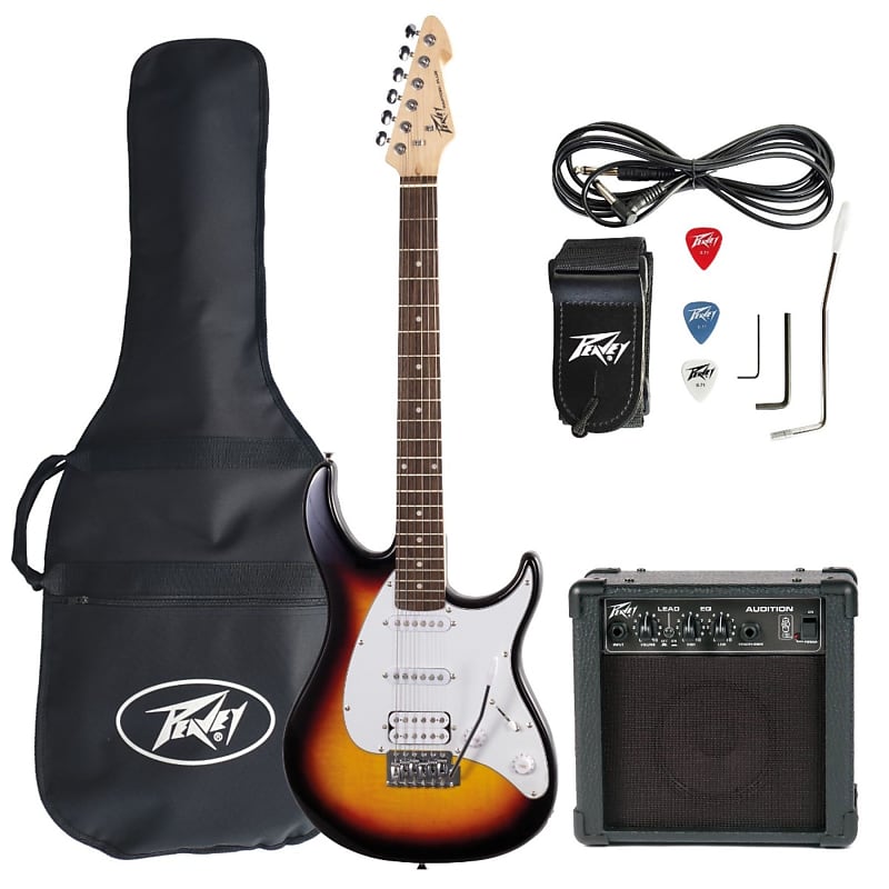 Raptor Plus JR Stage Guitar Pack Sunburst | Reverb UK