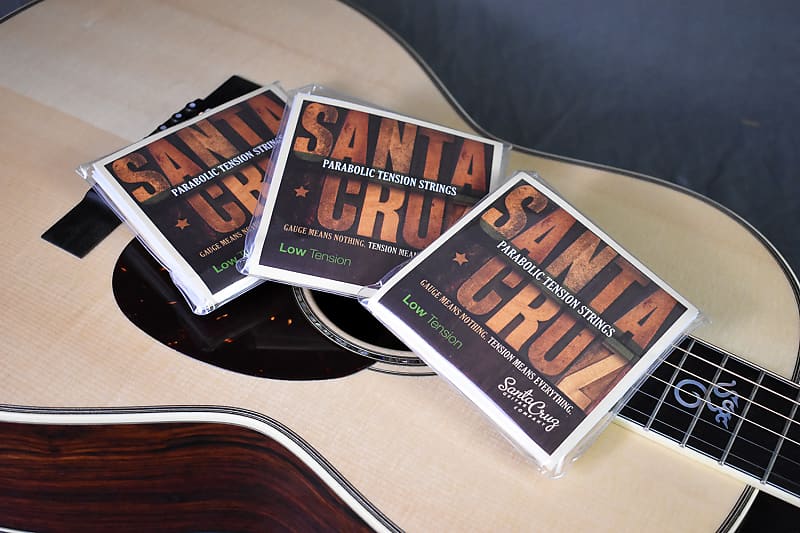 Santa Cruz Parabolic Low Tension Strings (3pack) Reverb