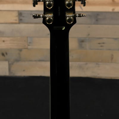 D'Angelico Excel Mini DC Hollowbody Guitar Black Dog w/ Case image 7