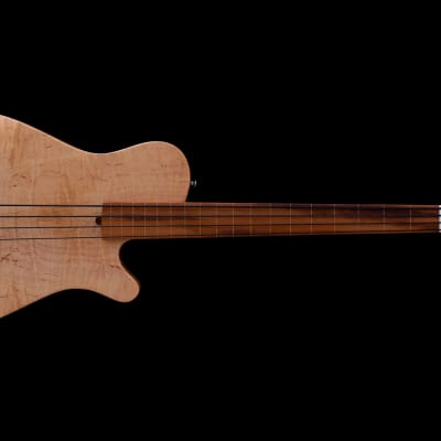 Rob Allen Mouse 30" Maple Short Scale Lined Fretless 2023 image 2