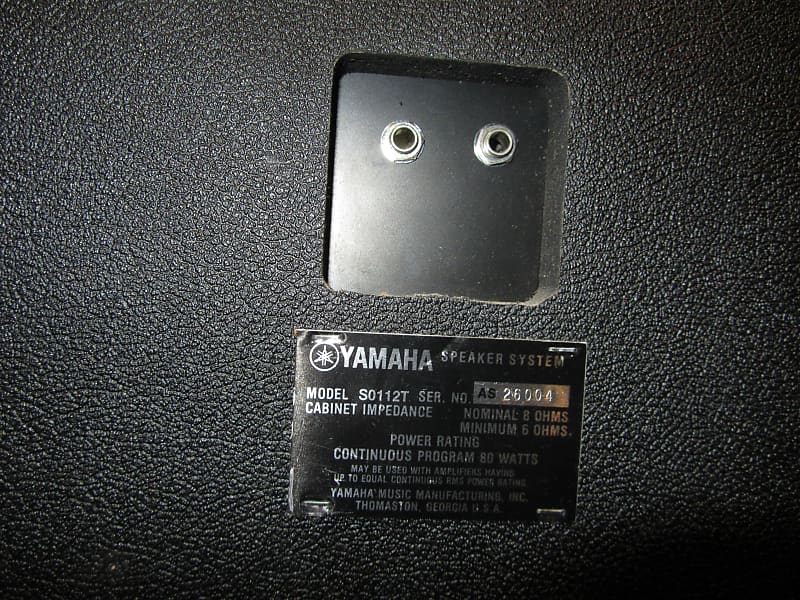 Yamaha S0112T Speaker Pair 1x12” 1x10” 4-horns | Reverb