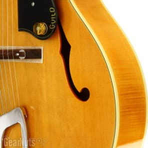 Guild Newark Street  A-150 Savoy Hollowbody Electric Guitar - Blonde image 6