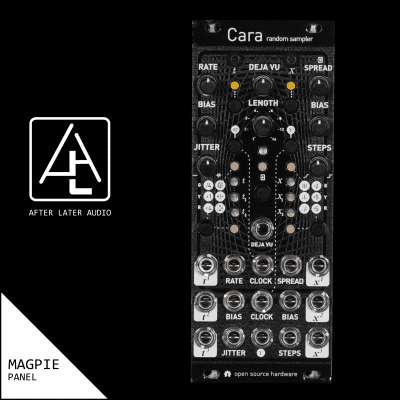 Antumbra Cara (uMarbles) Micro Mutable Instruments Marbles Eurorack Module - Black Magpie Panel image 1