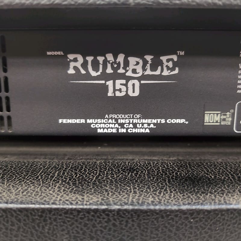 Fender Rumble 150 1x15 Bass Combo | Reverb