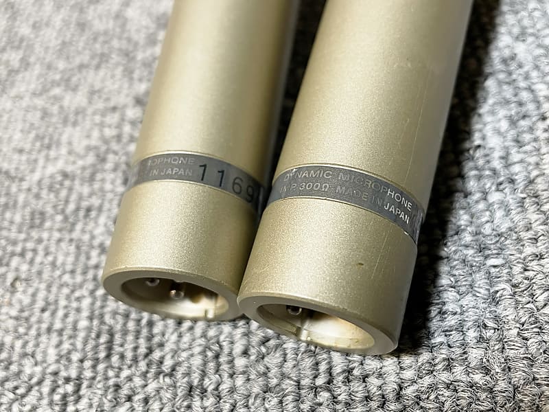Sony F-760 Pair 80s Vintage Dynamic Microphone | Reverb