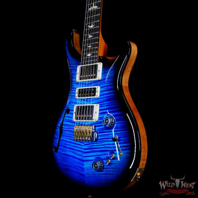 Paul Reed Smith PRS Core Series 10 Top Special Semi-Hollow (Special 22) Sapphire Smokeburst Natural image 2