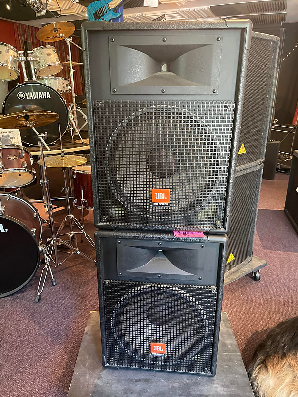 JBL MR Series 15" 2way Passive PA Speaker Pair Reverb