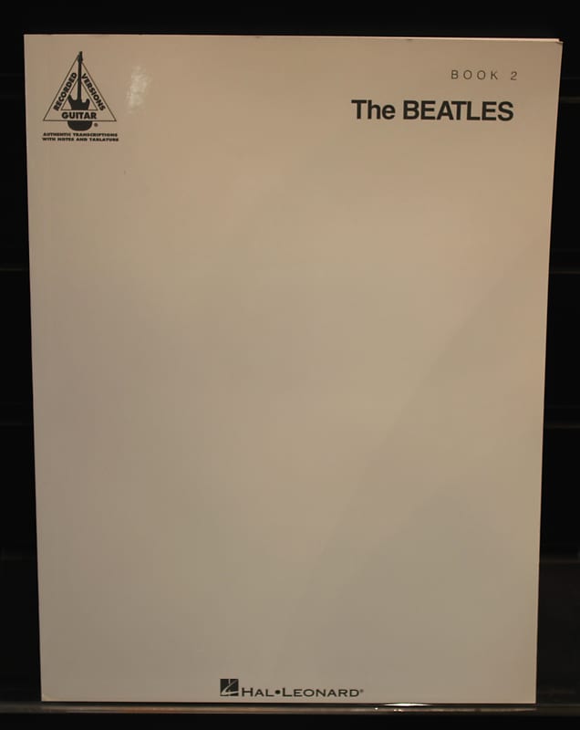 The Beatles (The White Album): Book 2 Guitar Recorded | Reverb