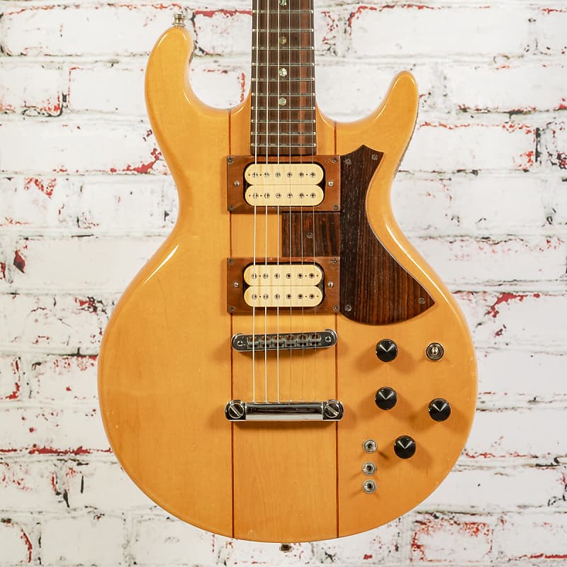 Pedulla Vintage 1980 EL-12 Electric Guitar, Natural W/ Case | Reverb