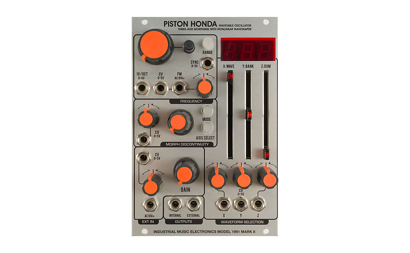 Industrial Music Electronics Piston Honda mkIII - Control