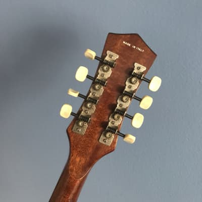 1960s Eko Electric Mandolin  - Cherry Sunburst - Original Bag - VERY Nice image 4