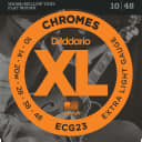 D’Addario XL Chromes Flatwound Electric Strings - 10-48