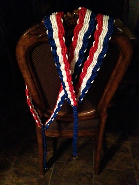 Willie nelson style guitar strap on sale
