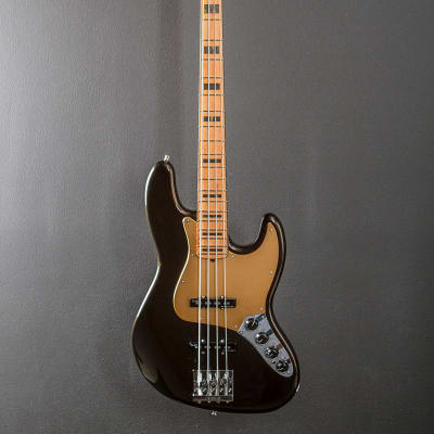 Fender American Ultra Jazz Bass - Texas Tea w/Maple image 3