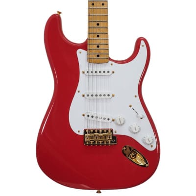 Fender Custom Shop 1956 Stratocaster NOS, Birdseye Maple Neck, Fiesta Red for sale