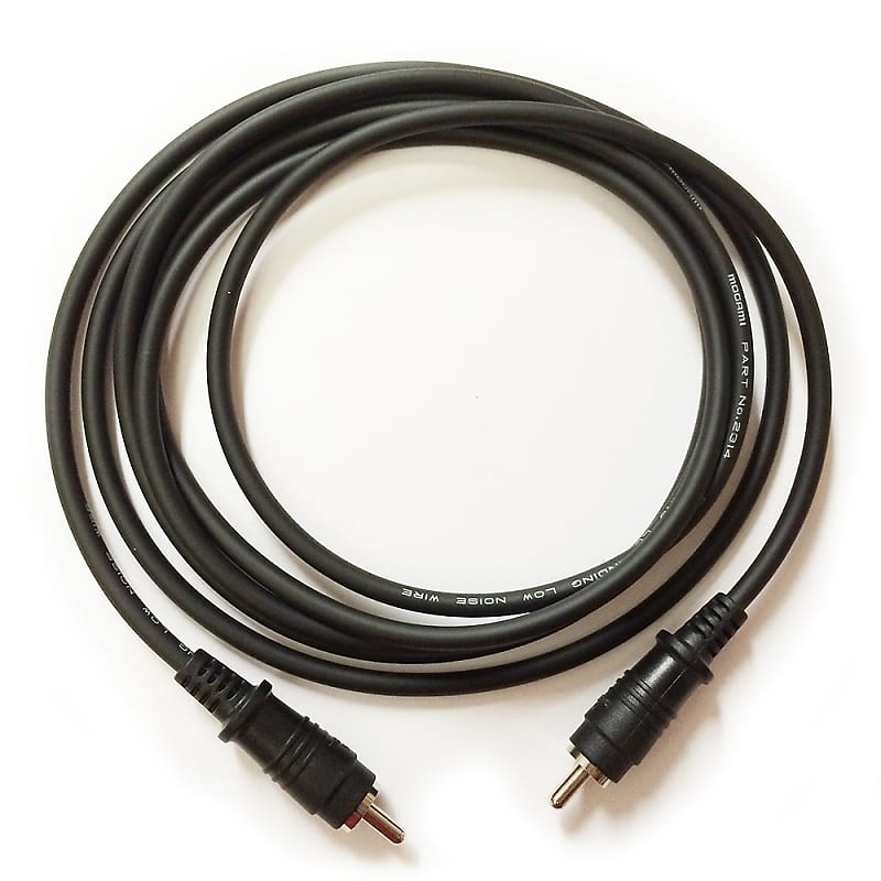 Whirlwind M3106 Mono RCA Cable (6 Foot) image 1