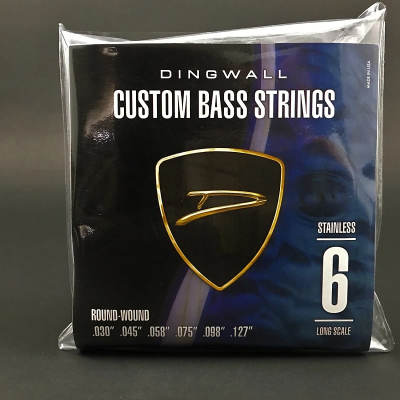 Dingwall LongScale 6String Bass Strings, RoundWound Reverb