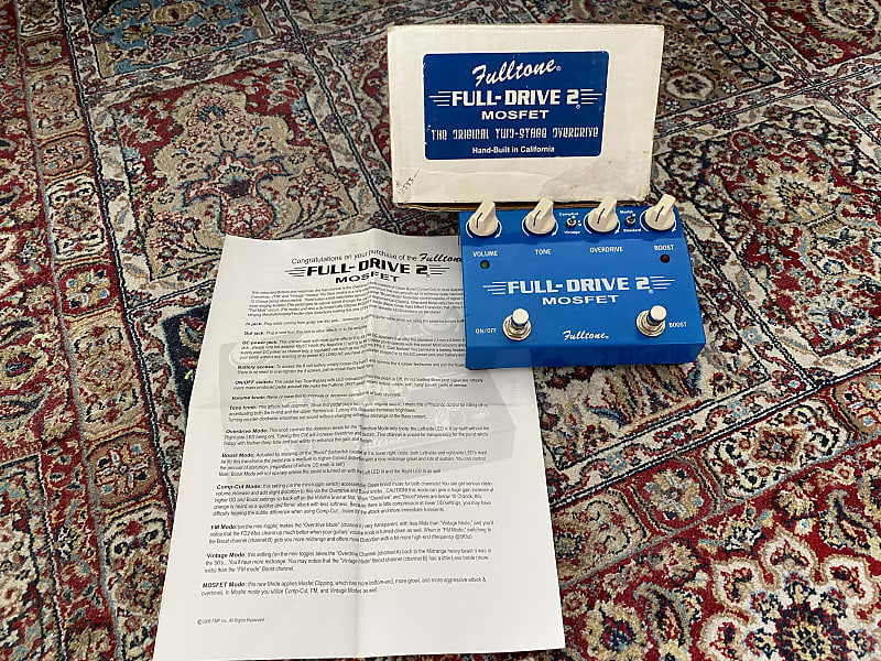 Fulltone Full-Drive 2 Mosfet