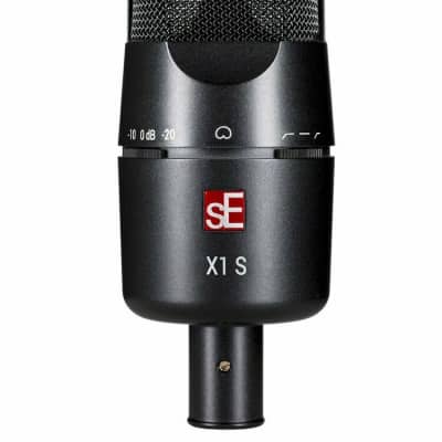 SE Electronics X1-S Series Large Condenser Microphone Vocal Recording Package image 3