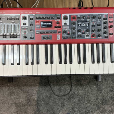 Nord Stage 3 HP76 Hammer Action Portable 76-Key Digital Piano 2017 - Present - Red