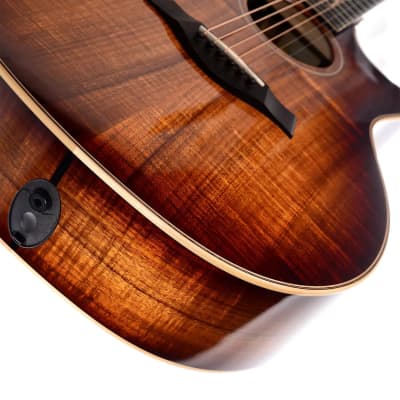 Taylor K24ce Cutaway Grand Auditorium Acoustic/Electric Guitar V-Brace image 10
