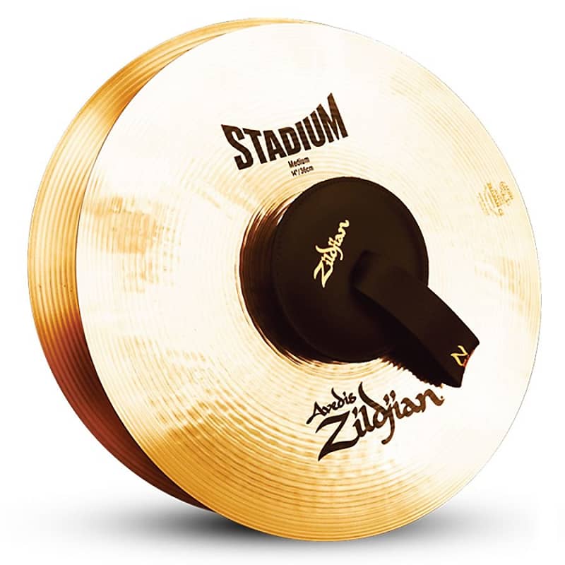 Zildjian 14" A Stadium Medium Marching Cymbal image 1
