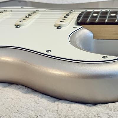 2018 Fender American Deluxe Stratocaster Blizzard Pearl w/Professional neck and CS Fat '50's pickups image 19