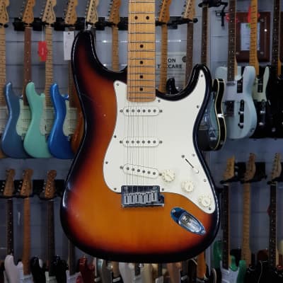 Fender   American Standard Stratocaster Mn Sunburst + Lindy Fralin Pickups for sale