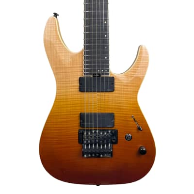 Schecter C-7 FR SLS Elite with Floyd Rose in Antique Fade | Reverb