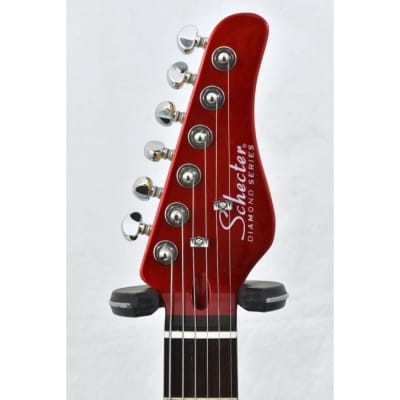 Schecter PT Fastback II B Electric Guitar in Metallic Red Finish image 7